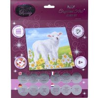 Craft Buddy CCK-A99 - Crystal Art Card Kit, Little Lamb, Schaf, 18x18cm, Kristall-Kunstkarte, Diamond Painting Craft Buddy CCK-A99 - Crystal Art Card Kit, Little Lamb, Schaf, 18x18cm, Kristall-Kunstkarte, Diamond Painting von Craft Buddy