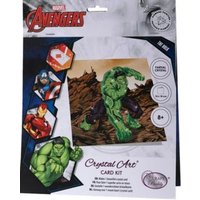 Craft Buddy CCK-MCU903 - Crystal Art Card Kit, Marvel Hulk, 18x18 cm, Diamond Painting, Kunst-Grußkarte Craft Buddy CCK-MCU903 - Crystal Art Card Kit, Marvel Hulk, 18x18 cm, Diamond Painting, Kunst-Grußkarte von Craft Buddy