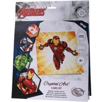 Craft Buddy CCK-MCU904 - Crystal Art Card Kit, Marvel Ironman, 18x18 cm, Diamond Painting, Kunst-Grußkarte Craft Buddy CCK-MCU904 - Crystal Art Card Kit, Marvel Ironman, 18x18 cm, Diamond Painting, Kunst-Grußkarte von Craft Buddy