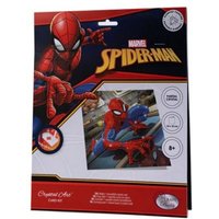 Craft Buddy CCK-MCU905 - Crystal Art Card Kit, Marvel Spiderman, 18x18 cm, Diamond Painting, Kunst-Grußkarte von Craft Buddy