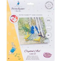 Craft Buddy CCK-PRBT04 - Crystal Art Cards, Peter Rabbit, Peter Hase und Küken, 18x18 cm, Diamond Painting, Kunstkarte Craft Buddy CCK-PRBT04 - Crystal Art Cards, Peter Rabbit, Peter Hase und Küken, 18x18 cm, Diamond Painting, Kunstkarte von Craft Buddy