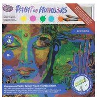 Craft Buddy PBN-3030-016 - Paint by Numbers, Lord Buddha, 30x30cm, Malen nach Zahlen Craft Buddy PBN-3030-016 - Paint by Numbers, Lord Buddha, 30x30cm, Malen nach Zahlen von Craft Buddy
