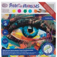 Craft Buddy PBN-3030-018 - Paint by Numbers, Creative Eye, 30x30cm, Malen-nach-Zahlen Craft Buddy PBN-3030-018 - Paint by Numbers, Creative Eye, 30x30cm, Malen-nach-Zahlen von Craft Buddy