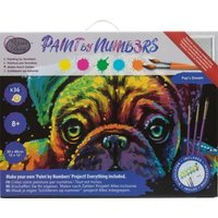 Craft Buddy PBN-3030-028 - Paint by Numbers, Pups Dream, 30x40cm, Malen nach Zahlen von Craft Buddy