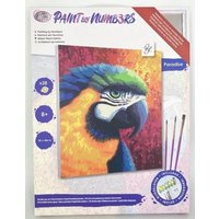 Craft Buddy PBN3040E - Paint by Numbers, Paradise, Papagei, 30x40 cm Craft Buddy PBN3040E - Paint by Numbers, Paradise, Papagei, 30x40 cm von Craft Buddy