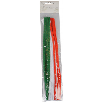 Craft Line Pfeifenreiniger Mix 6mm 30cm - 25 Stück. Craft Line Pfeifenreiniger Mix 6mm 30cm - 25 Stück. von Craft Line