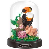 BALODY Gartenszene: Blumen mit Tukan, DIY Bausatz aus Miniblocks, 660 Klemmbausteine BALODY Gartenszene: Blumen mit Tukan, DIY Bausatz aus Miniblocks, 660 Klemmbausteine von CraftCentral
