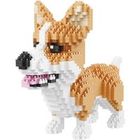 BALODY Hund: Corgi, DIY Bausatz aus Miniblocks, 1400 Klemmbausteine BALODY Hund: Corgi, DIY Bausatz aus Miniblocks, 1400 Klemmbausteine von CraftCentral