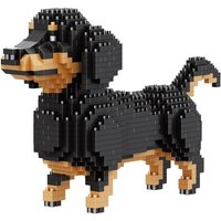 BALODY Hund: Dackel, klein, DIY Bausatz aus Miniblocks, 836 Klemmbausteine BALODY Hund: Dackel, klein, DIY Bausatz aus Miniblocks, 836 Klemmbausteine von CraftCentral