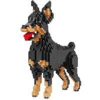 BALODY Hund: Dobermann, DIY Bausatz aus Miniblocks, 957 Klemmbausteine BALODY Hund: Dobermann, DIY Bausatz aus Miniblocks, 957 Klemmbausteine von CraftCentral