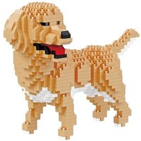 BALODY Hund: Golden Retriever, DIY Bausatz aus Miniblocks, 824 Klemmbausteine BALODY Hund: Golden Retriever, DIY Bausatz aus Miniblocks, 824 Klemmbausteine von CraftCentral