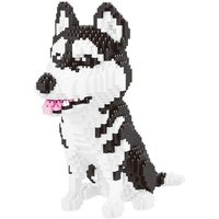 BALODY Hund: Husky, DIY Bausatz aus Miniblocks, 1900 Klemmbausteine BALODY Hund: Husky, DIY Bausatz aus Miniblocks, 1900 Klemmbausteine von CraftCentral
