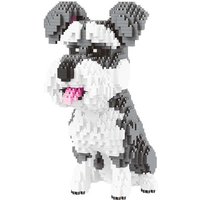 BALODY Hund: Schnauzer, DIY Bausatz aus Miniblocks, 2100 Klemmbausteine BALODY Hund: Schnauzer, DIY Bausatz aus Miniblocks, 2100 Klemmbausteine von CraftCentral