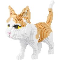 BALODY Rote Katze, DIY Bausatz aus Miniblocks, 1390 Klemmbausteine BALODY Rote Katze, DIY Bausatz aus Miniblocks, 1390 Klemmbausteine von CraftCentral