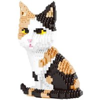 BALODY Schildplatt Katze, DIY Bausatz aus Miniblocks, 1300 Klemmbausteine BALODY Schildplatt Katze, DIY Bausatz aus Miniblocks, 1300 Klemmbausteine von CraftCentral