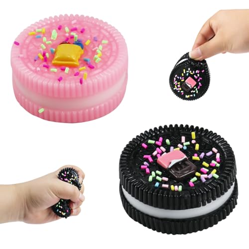 2 Stück Squeeze Toy, Squishy Anti Stress Spielzeug Keks Squeeze Toy für Stressabbau Ultraweiches Biscuit Stress Relief Spielzeug Für Geburtstag Und Party 2 Stück Squeeze Toy, Squishy Anti Stress Spielzeug Keks Squeeze Toy für Stressabbau Ultraweiches Biscuit Stress Relief Spielzeug Für Geburtstag Und Party von Cragmut