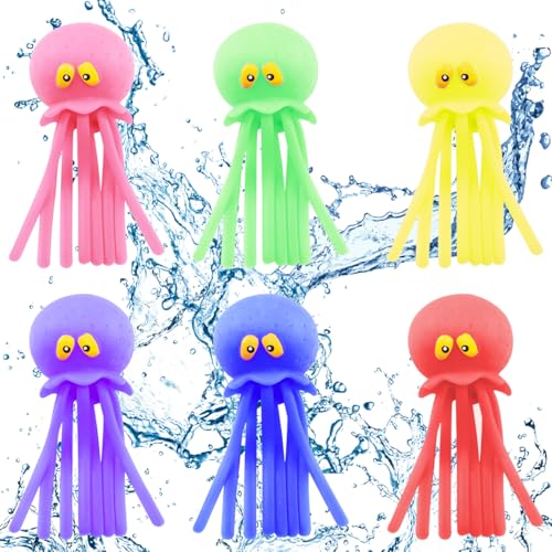 6 Stück Oktopus Wasserbälle Spielzeug, Octo Buddies Wassertiere mit Wasserbombe Wasser Spielzeug Kinder Outdoor Effekt Geeignet für Schwimmbäder, Swimmingpools, Badewannen 6 Stück Oktopus Wasserbälle Spielzeug, Octo Buddies Wassertiere mit Wasserbombe Wasser Spielzeug Kinder Outdoor Effekt Geeignet für Schwimmbäder, Swimmingpools, Badewannen von Cragmut