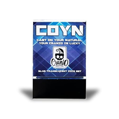 COYN Gaming Dice Blau COYN Gaming Dice Blau von Cranio Creations