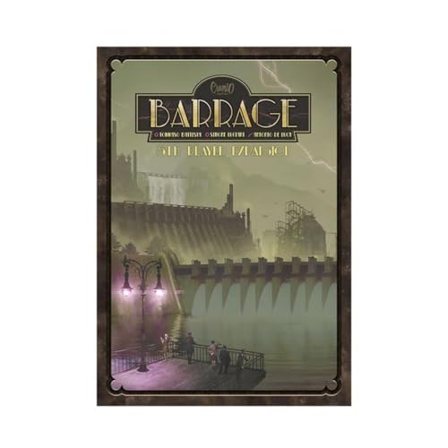 Cranio Creations - Barrage 2-4 Spieler, Erweiterung des Spiels Barrage, Ausgabe in Italienischer Sprache von Cranio Creations