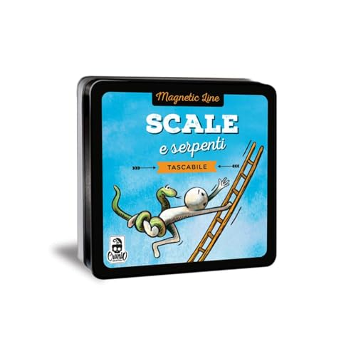 Cranio Creations - Magnetic Line, Treppen und Schlangen, EIN großer Klassiker in Taschenformat und magnetischer Version, Ausgabe in Italienischer Sprache, CC359 von Cranio Creations