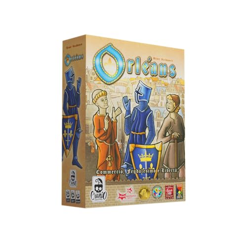 Cranio Creations - Orléans, Die Strategie 2-5 Spieler, 90 Minuten - Light Spiel - Alter 12+ - Ausgabe in Italienischer Sprache Cranio Creations - Orléans, Die Strategie 2-5 Spieler, 90 Minuten - Light Spiel - Alter 12+ - Ausgabe in Italienischer Sprache von Cranio Creations