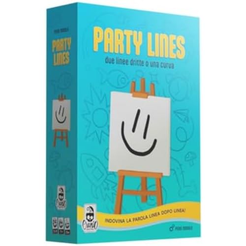 Cranio Creations - Party Lines, Erraten Sie das Wort Zeile für Zeile, Ausgabe in Italienischer Sprache von Cranio Creations