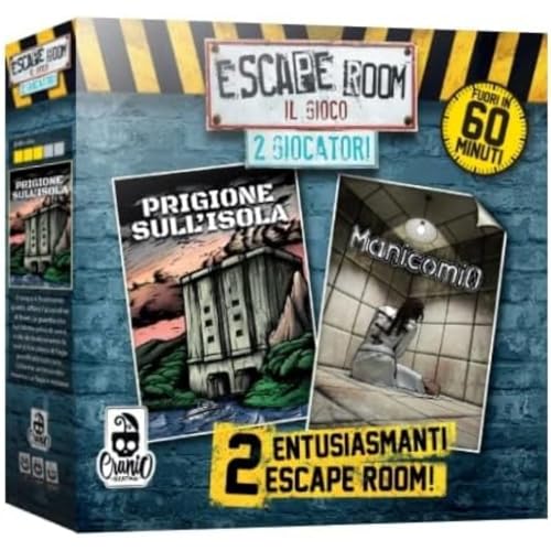 Escape Room 2 Spieler Classic Schädel Creations CC272, Blau von Cranio Creations