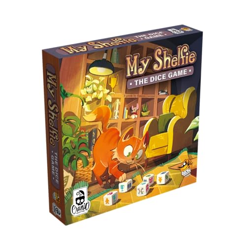 Lucky Duck Games My Shelfie: Das Würfelspiel | Strategiespiel, lustiges Familienspiel für Kinder und Erwachsene | 2-4 Spieler ab 8 Jahren | 20 Minuten Spielzeit von Cranio Creations