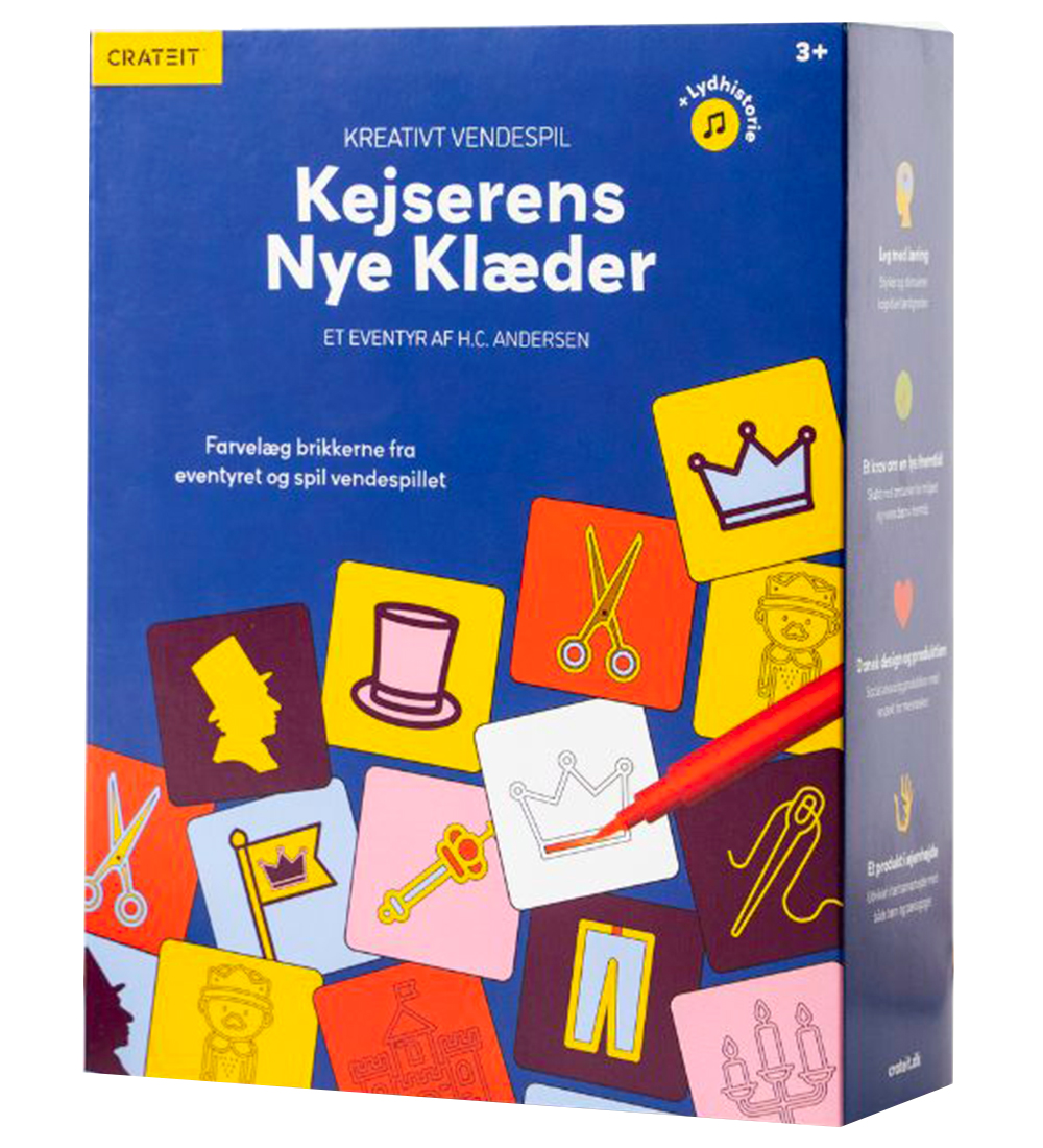 Crateit Memory-Spiel - Holz - Des Kaisers neue Kleider - 40 Teil - Crateit - One Size - Memory-Spiele Crateit Memory-Spiel - Holz - Des Kaisers neue Kleider - 40 Teil - Crateit - One Size - Memory-Spiele von Crateit