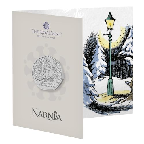 CrawleyCoins 2023 Narnia Der Löwe, die Hexe und der Kleiderschrank UK 50p Glänzend Unzirkuliert Münze in Mint Pack CrawleyCoins 2023 Narnia Der Löwe, die Hexe und der Kleiderschrank UK 50p Glänzend Unzirkuliert Münze in Mint Pack von CrawleyCoins