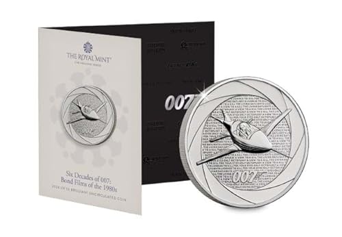 CrawleyCoins 2024 – Sechs Jahrzehnte James Bond 007 – 1980 – 5 £, Brillante, Nicht im Umlauf befindliche Münze in Mint-Packung CrawleyCoins 2024 – Sechs Jahrzehnte James Bond 007 – 1980 – 5 £, Brillante, Nicht im Umlauf befindliche Münze in Mint-Packung von CrawleyCoins