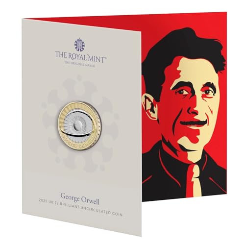 CrawleyCoins 2025 George Orwell Big Brother is Watching You UK £2 brillante unzirkulierte Münze in versiegelter Verpackung CrawleyCoins 2025 George Orwell Big Brother is Watching You UK £2 brillante unzirkulierte Münze in versiegelter Verpackung von CrawleyCoins