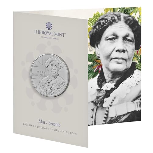 CrawleyCoins Mary Seacole UK 2023 £5 Münze, unzirkuliert, in versiegelter Verpackung CrawleyCoins Mary Seacole UK 2023 £5 Münze, unzirkuliert, in versiegelter Verpackung von CrawleyCoins