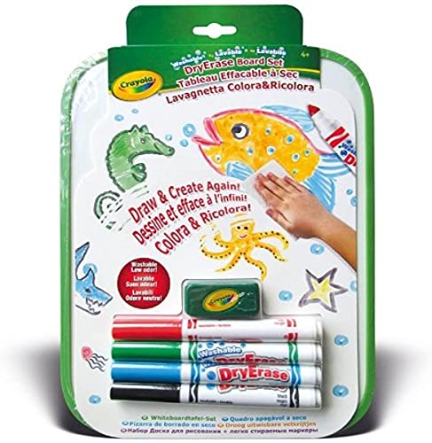Crayola - Mal- und Farbtafel mit 4 trocken Dry Erase Markern, 98-2003 von CRAYOLA