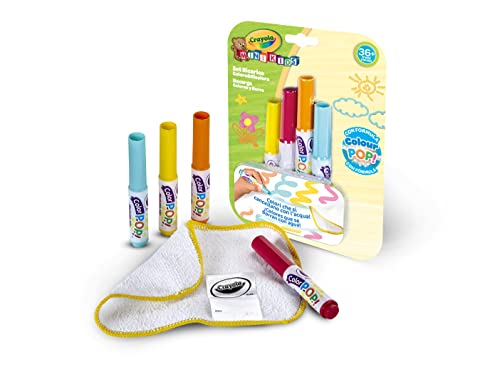 CRAYOLA Colora&Ricolora Nachfüllset mit 4 Markern und Radiergummi, für Colora&Ricolora Block, 81-2007 CRAYOLA Colora&Ricolora Nachfüllset mit 4 Markern und Radiergummi, für Colora&Ricolora Block, 81-2007 von CRAYOLA