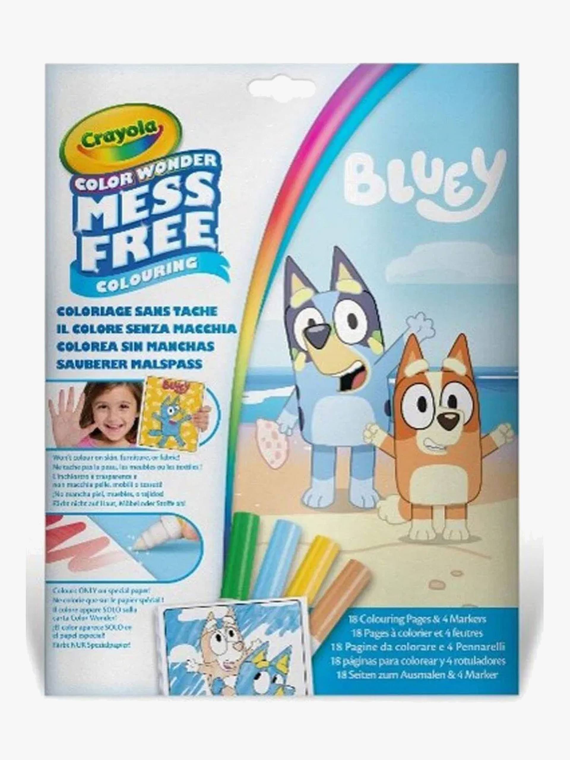 Bluey Color Wonder Malset von Crayola