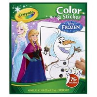 CRAYOLA 04-5842-E-000 Color & Stickerbook - Frozen von Crayola