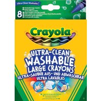 CRAYOLA 13282 Crayola KL 8 Ultra-Clean Maxi-Wachs von Crayola