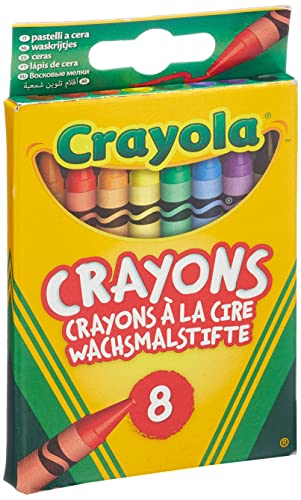 Crayola 114574 2.0008 - 8 Wachsmalstifte von CRAYOLA