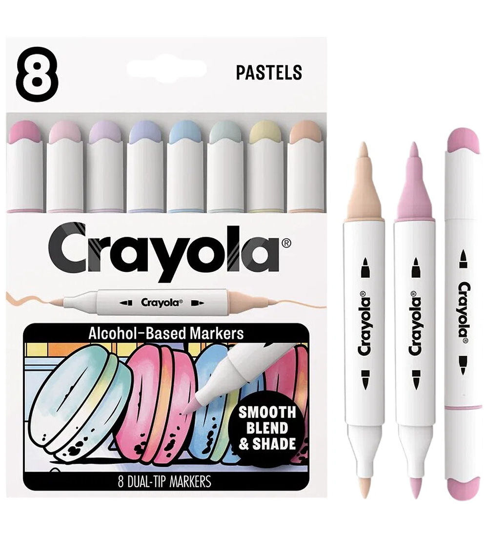 Crayola Farbtuschen - 8er-Pack - Art Marker - Pastellkreiden - Crayola - One Size - Filzstifte Crayola Farbtuschen - 8er-Pack - Art Marker - Pastellkreiden - Crayola - One Size - Filzstifte von Crayola