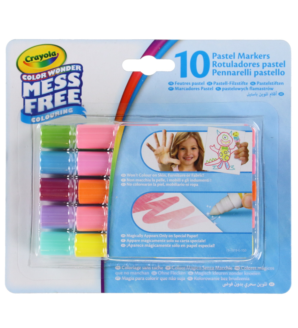 Crayola Filzstifte - 10 st. - Farbwunder - Pastel - Crayola - One Size - Filzstifte Crayola Filzstifte - 10 st. - Farbwunder - Pastel - Crayola - One Size - Filzstifte von Crayola