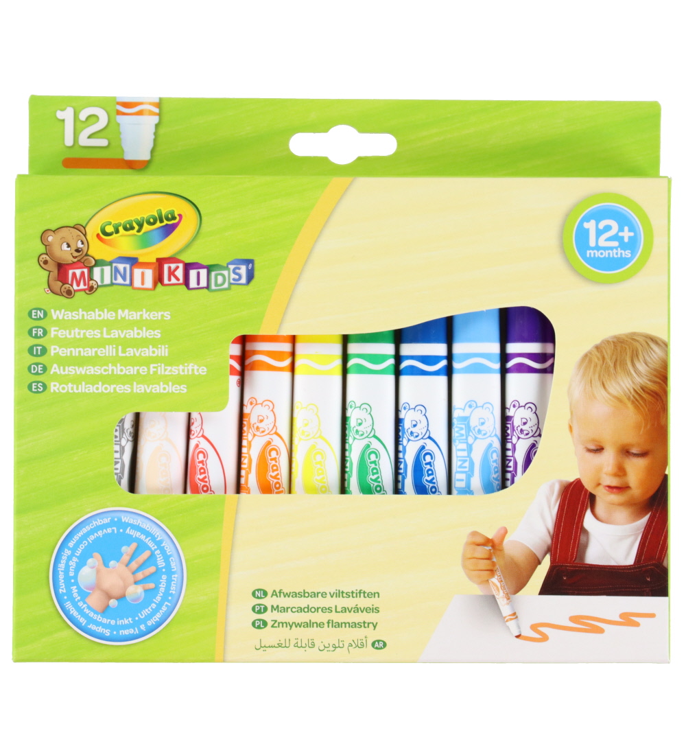 Crayola Filzstifte - 12 st. - Mini Kids - Crayola - One Size - Filzstifte Crayola Filzstifte - 12 st. - Mini Kids - Crayola - One Size - Filzstifte von Crayola