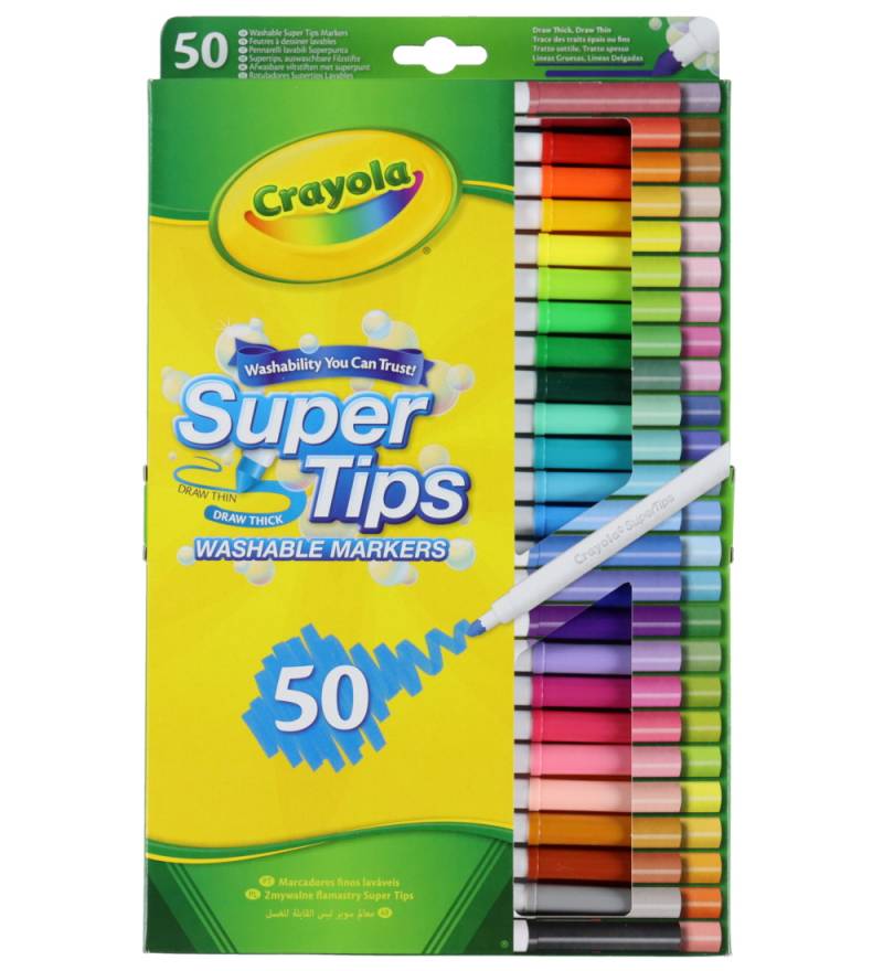 Crayola Filzstifte - 50 st. - Super Tipps - Mehrfarbig - Crayola - One Size - Filzstifte Crayola Filzstifte - 50 st. - Super Tipps - Mehrfarbig - Crayola - One Size - Filzstifte von Crayola
