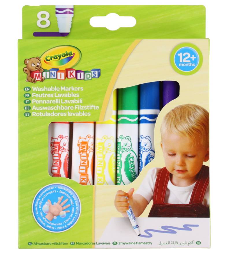Crayola Filzstifte - 8 st. - Mini Kids - Crayola - One Size - Filzstifte Crayola Filzstifte - 8 st. - Mini Kids - Crayola - One Size - Filzstifte von Crayola