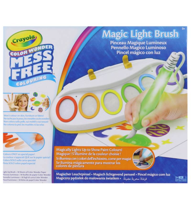 Crayola Kreatives Spielset - Color Wonder - Magic Light Pinsel - Crayola - One Size - Kreatives Spielset Crayola Kreatives Spielset - Color Wonder - Magic Light Pinsel - Crayola - One Size - Kreatives Spielset von Crayola