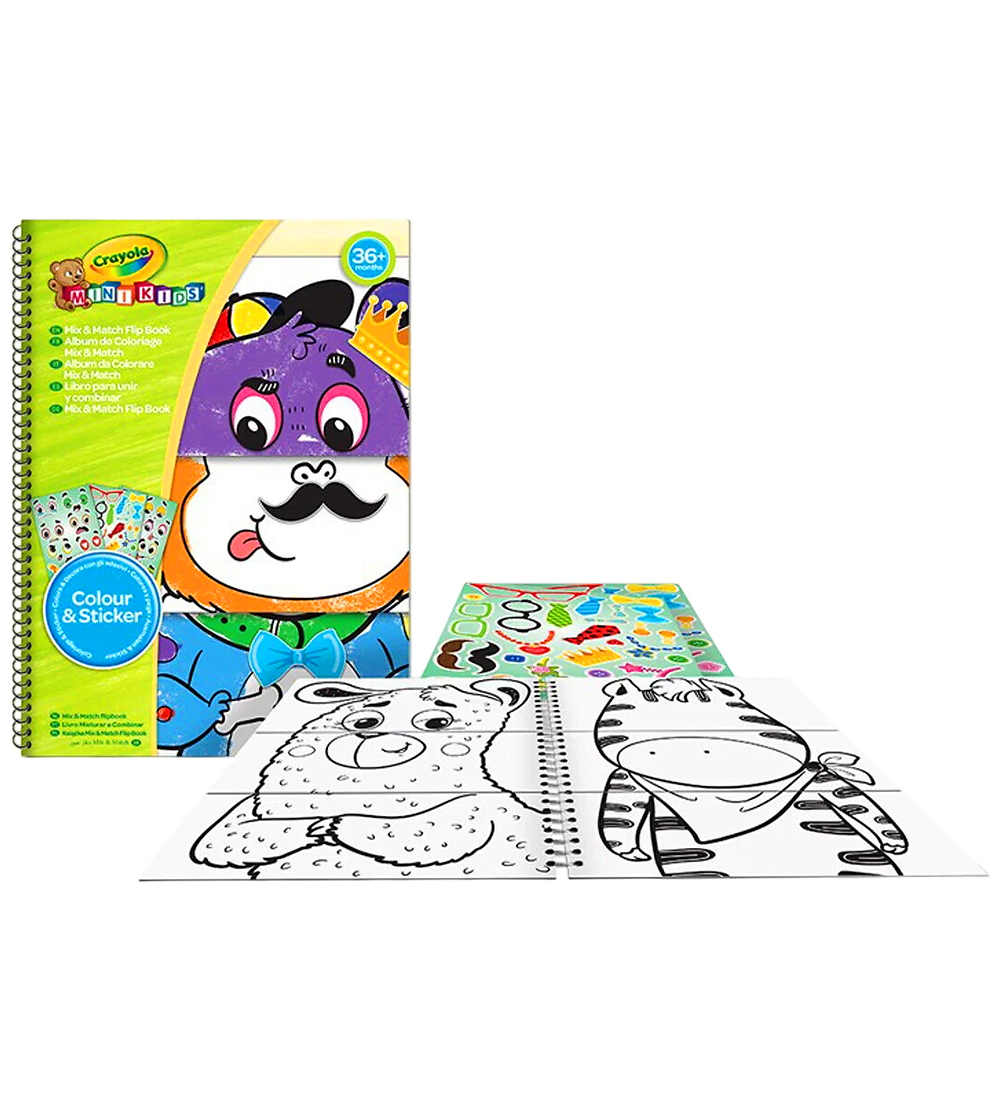 Crayola Malbuch - Mini Kids - Mix & Match - Crayola - One Size - Malbücher Crayola Malbuch - Mini Kids - Mix & Match - Crayola - One Size - Malbücher von Crayola