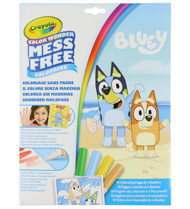 Crayola Malbuch m. Filzstifte - Farbwunder - Bluey - Crayola - One Size - Malbücher Crayola Malbuch m. Filzstifte - Farbwunder - Bluey - Crayola - One Size - Malbücher von Crayola