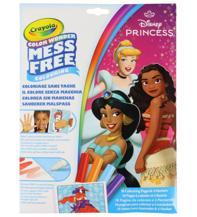 Crayola Malbuch m. Filzstifte - Farbwunder - Disney Princess - Crayola - One Size - Malbücher Crayola Malbuch m. Filzstifte - Farbwunder - Disney Princess - Crayola - One Size - Malbücher von Crayola