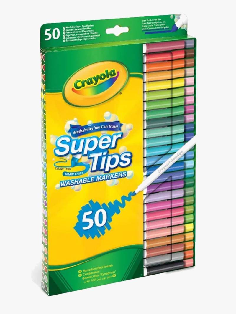 Crayola Super Tips Filzstifte 50 Teile Crayola Super Tips Filzstifte 50 Teile von Crayola