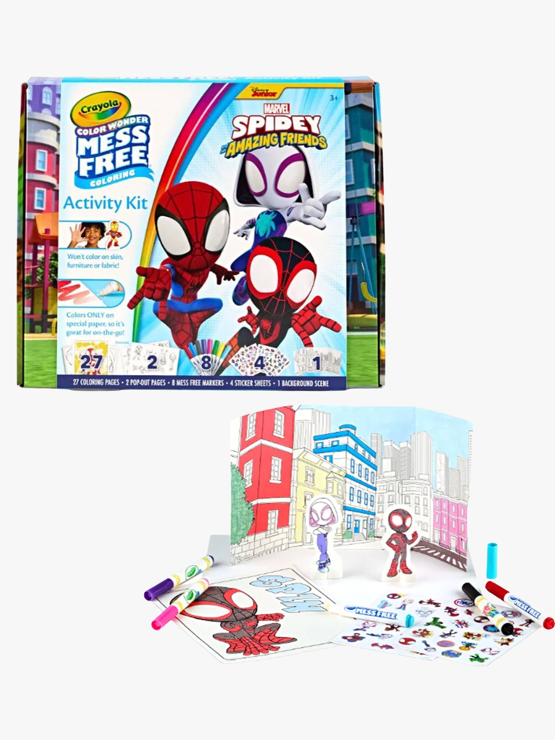 Marvel Spidey And His Amazing Friends Color Wonder Activity-Set von Crayola